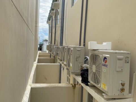 Lắp đặt máy lạnh âm cho văn phòng công ty ở Tây Ninh