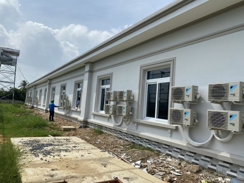 Thi công lắp đặt điện máy cho khách sạn ở tây ninh