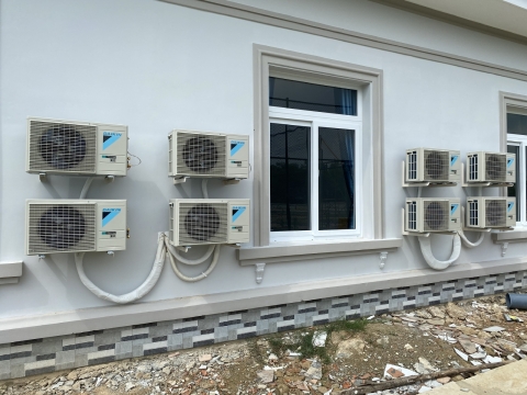 Thi công lắp đặt điện máy cho khách sạn ở tây ninh