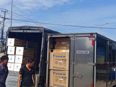 GIAO ĐƠN MÁY LẠNH DAIKIN CHO CÔNG TRÌNH TẠI TÂY NINH
