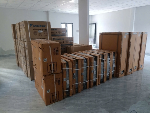 GIAO ĐƠN MÁY LẠNH DAIKIN CHO CÔNG TRÌNH TẠI TÂY NINH
