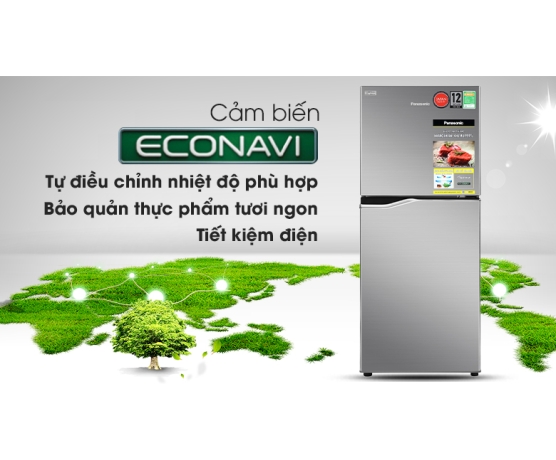 TỦ LẠNH PANASONIC INVERTER 170 LÍT NR-BA190PPVN 