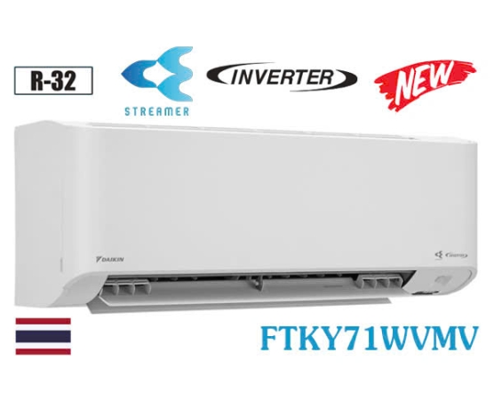 ĐIỀU HÒA DAIKIN 24000BTU INVERTER 1 CHIỀU FTKY71WVMV