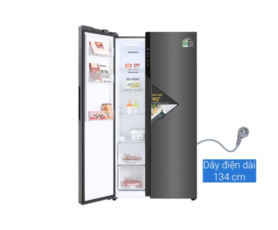 TỦ LẠNH AQUA INVERTER 541 LÍT AQR-S541XA(BL)