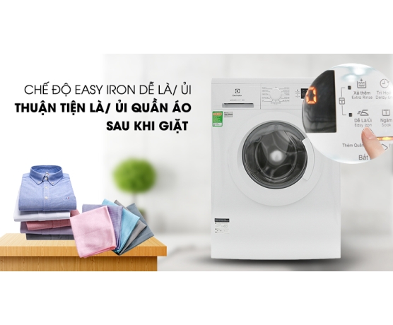 MÁY GIẶT ELECTROLUX INVERTER 8 KG EWF8025DGWA