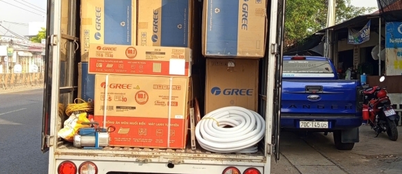 LÊN ĐƠN MÁY LẠNH GREE KHAI TRƯƠNG NĂM MỚI PHÁT TÀI