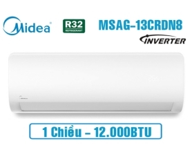 ĐIỀU HÒA MIDEA INVERTER 1 CHIỀU MSAGII-13CRDN8