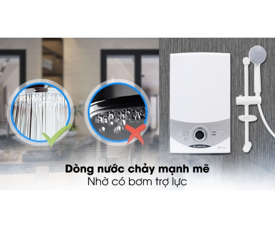 MÁY NƯỚC NÓNG ARISTON AURES SM45PE SBS VN 4500W